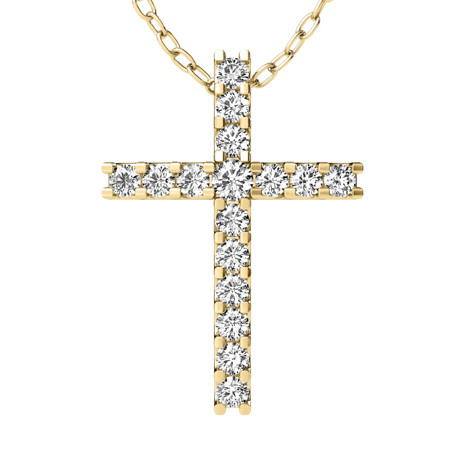 Diamond Cross Pendant