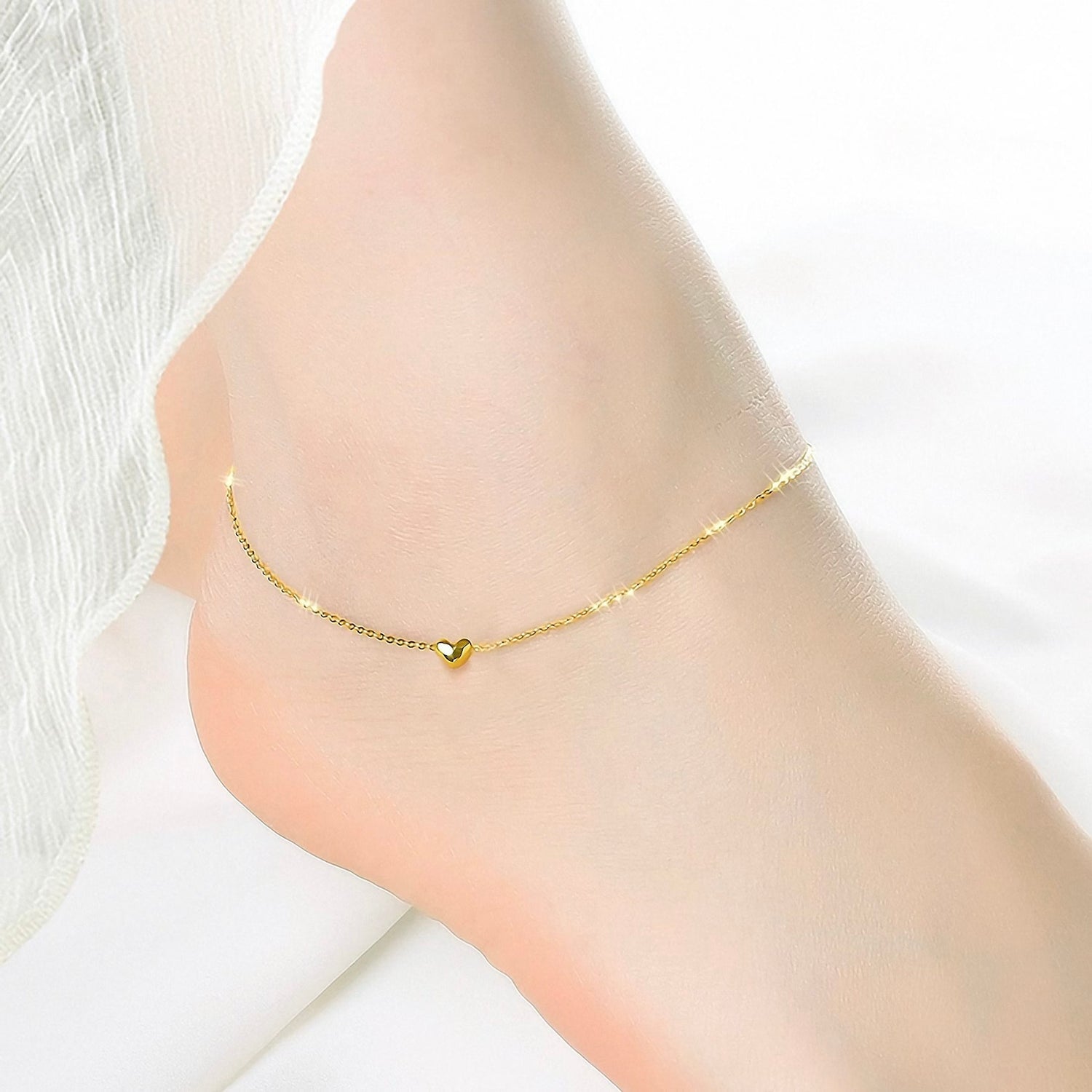 10K Gold Anklets