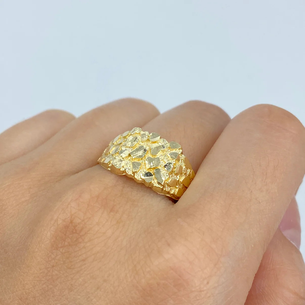 10k Gold Nugget Rings