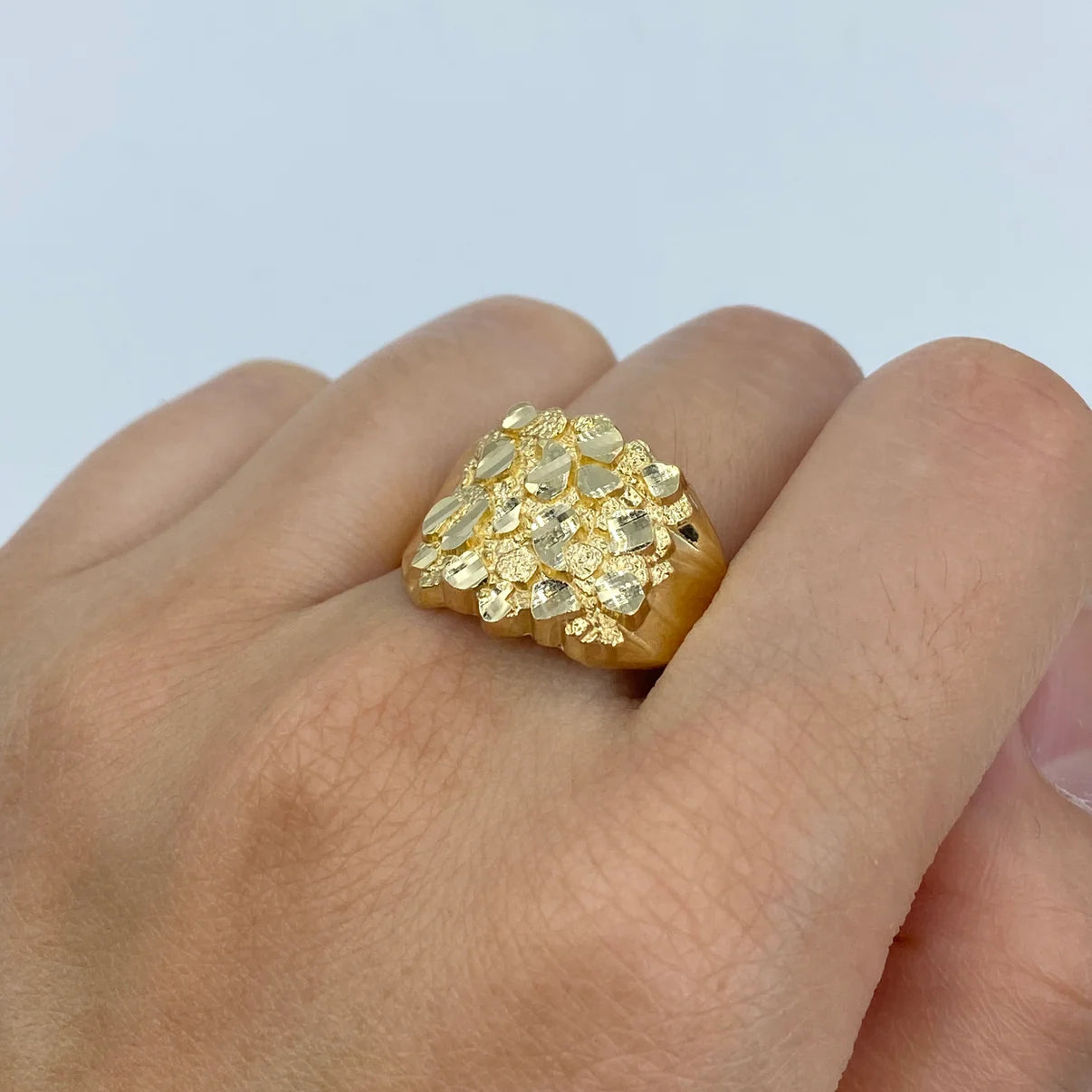 10k Gold Nugget Rings