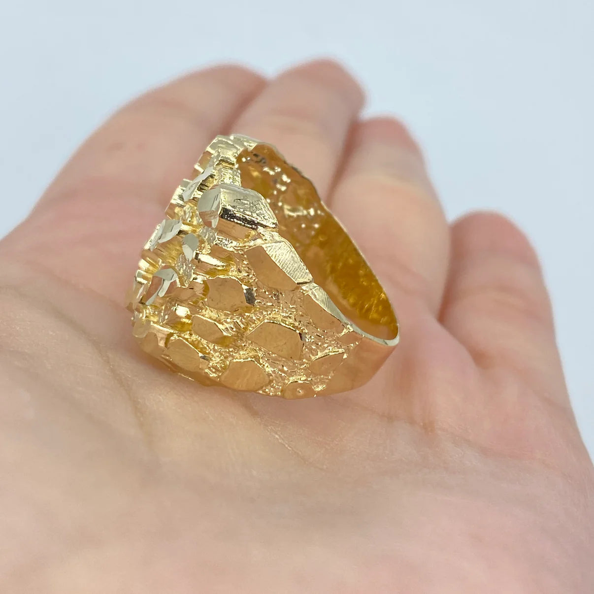 10k Gold Nugget Rings