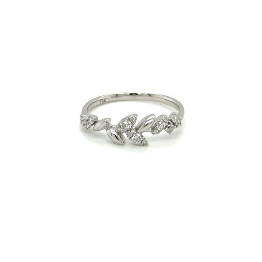 Gold Diamond Ring RY1182W