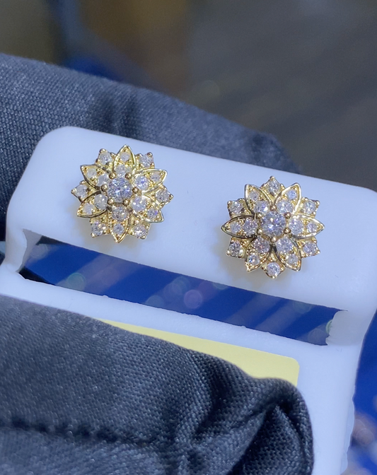 Gold Diamond Earring MGI-VPE50559