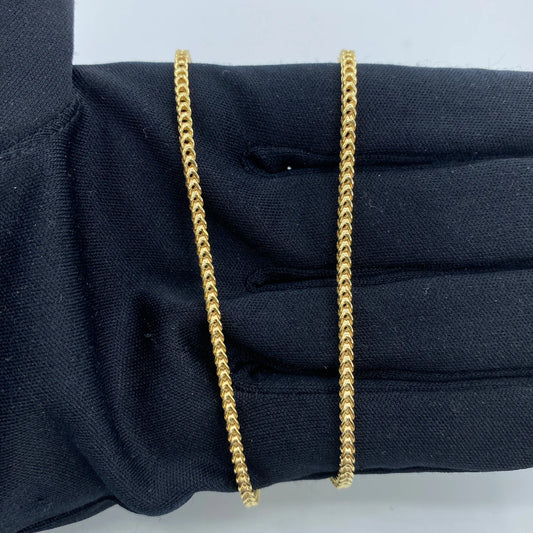 10K Yellow Gold Franco Chain 1.8mm