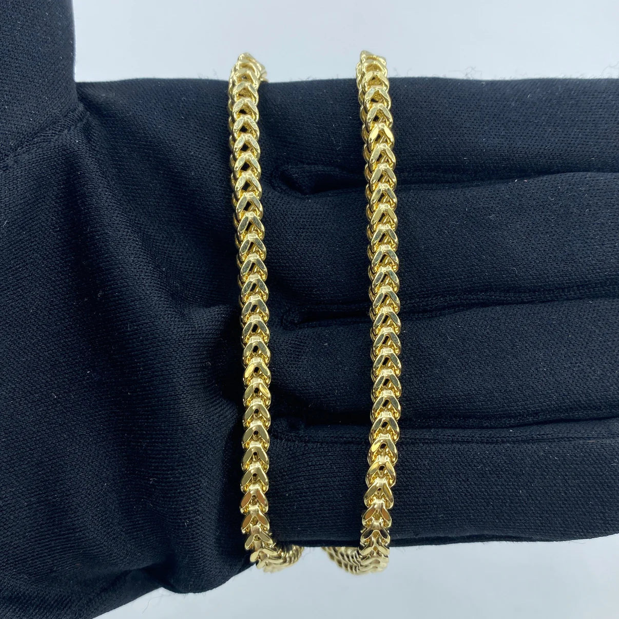 10K Yellow Gold Franco Chain 4.2mm