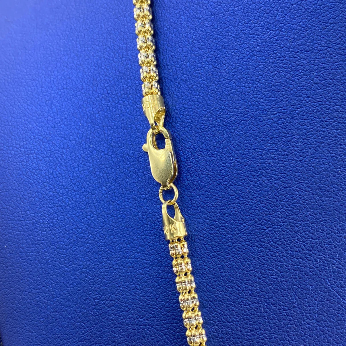 10K Yellow Gold Ice Chain 4.1mm