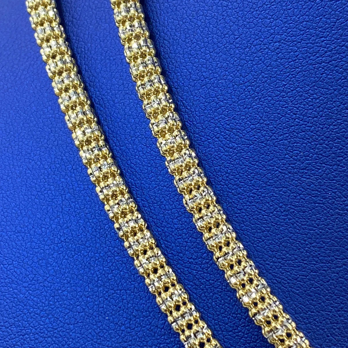 10K Yellow Gold Ice Chain 5.5mm