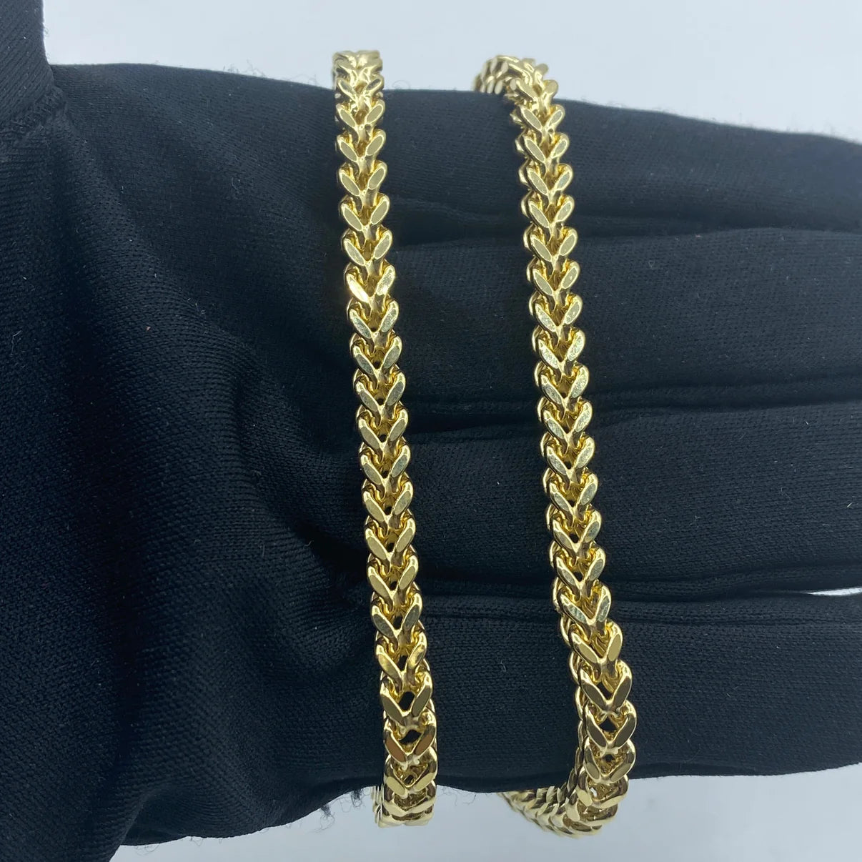 10K Yellow Gold Franco Chain 4.9mm