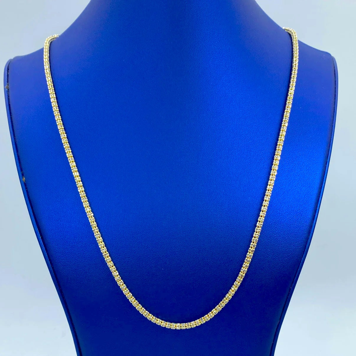 10K Yellow Gold Ice Chain 4.1mm