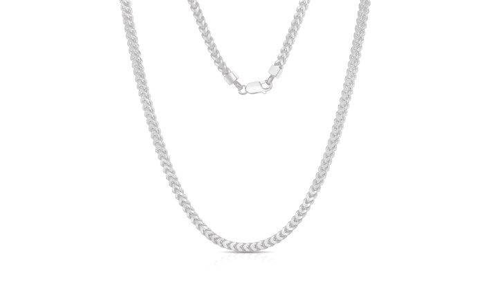 Hollow franco necklace chain 4.4mm