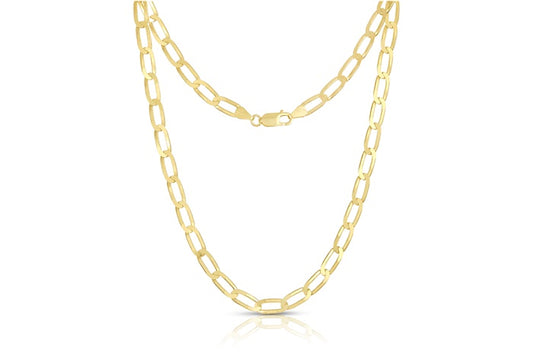 Open link necklace chain 5.7mm