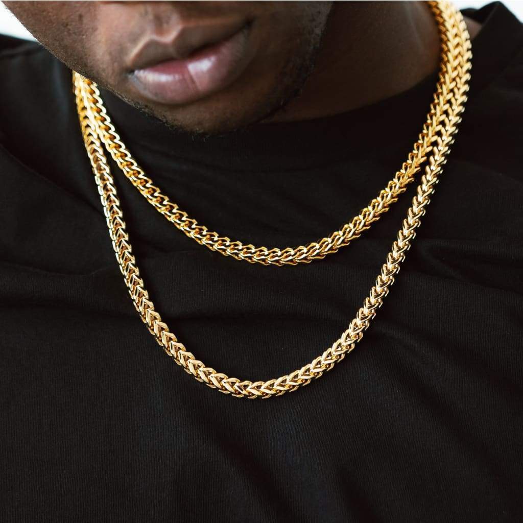 Solid franco necklace chain 4.8mm