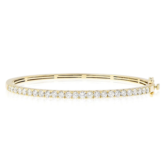 Diamond bangle bracelet 18k gold AB10183A1