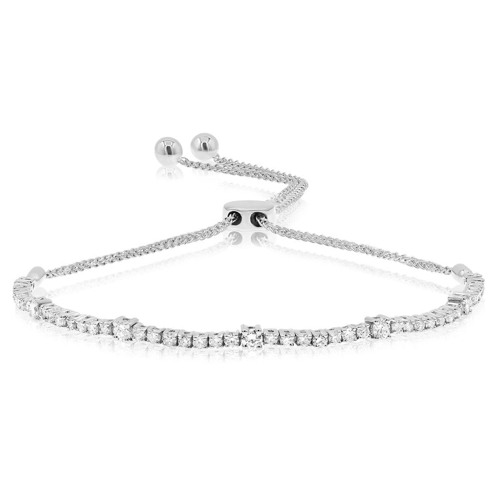 Diamond bracelet 18k white/yellow gold AB10425A