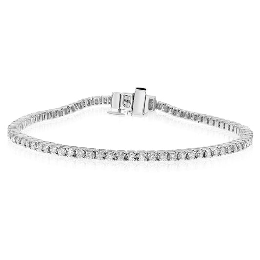 Diamond bracelet 14k white gold BR00631VL