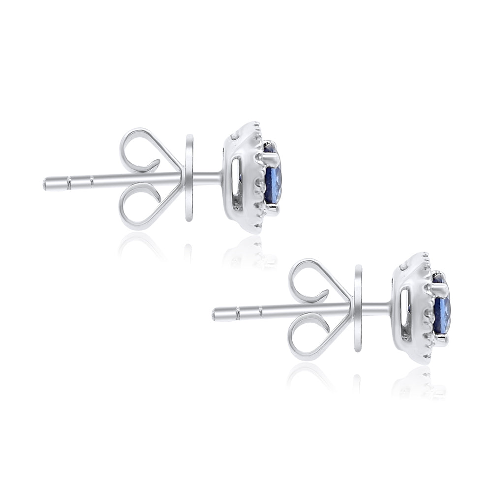 Diamond Earrings 14k white gold E8825C3