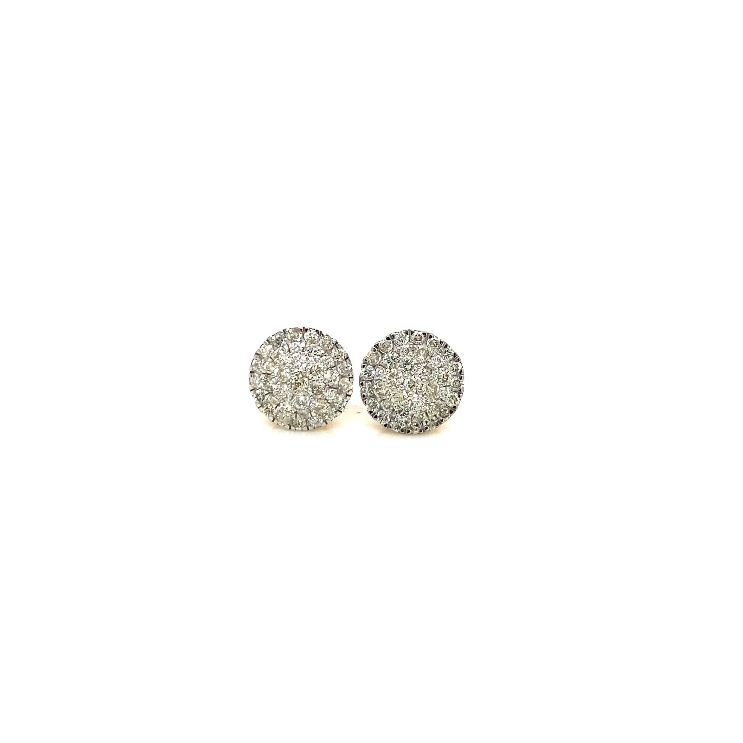 Diamond earrings 14k yellow gold EY1182Y