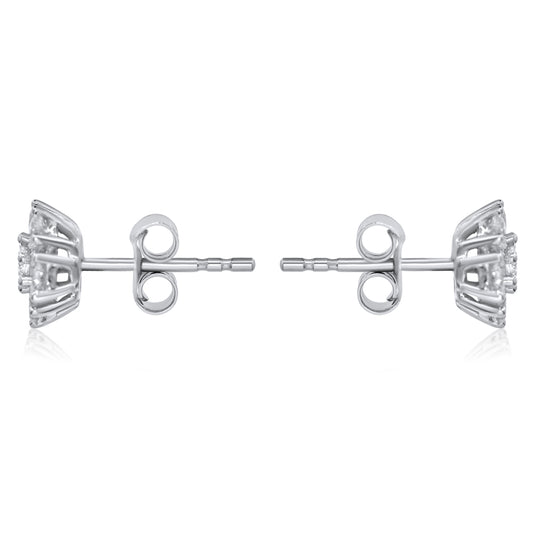 Diamond Earrings 14k white gold FER5160F