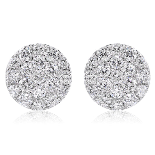 Diamond earring 14k white gold FER5247A