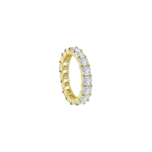 Cushion Cut Eternity Band