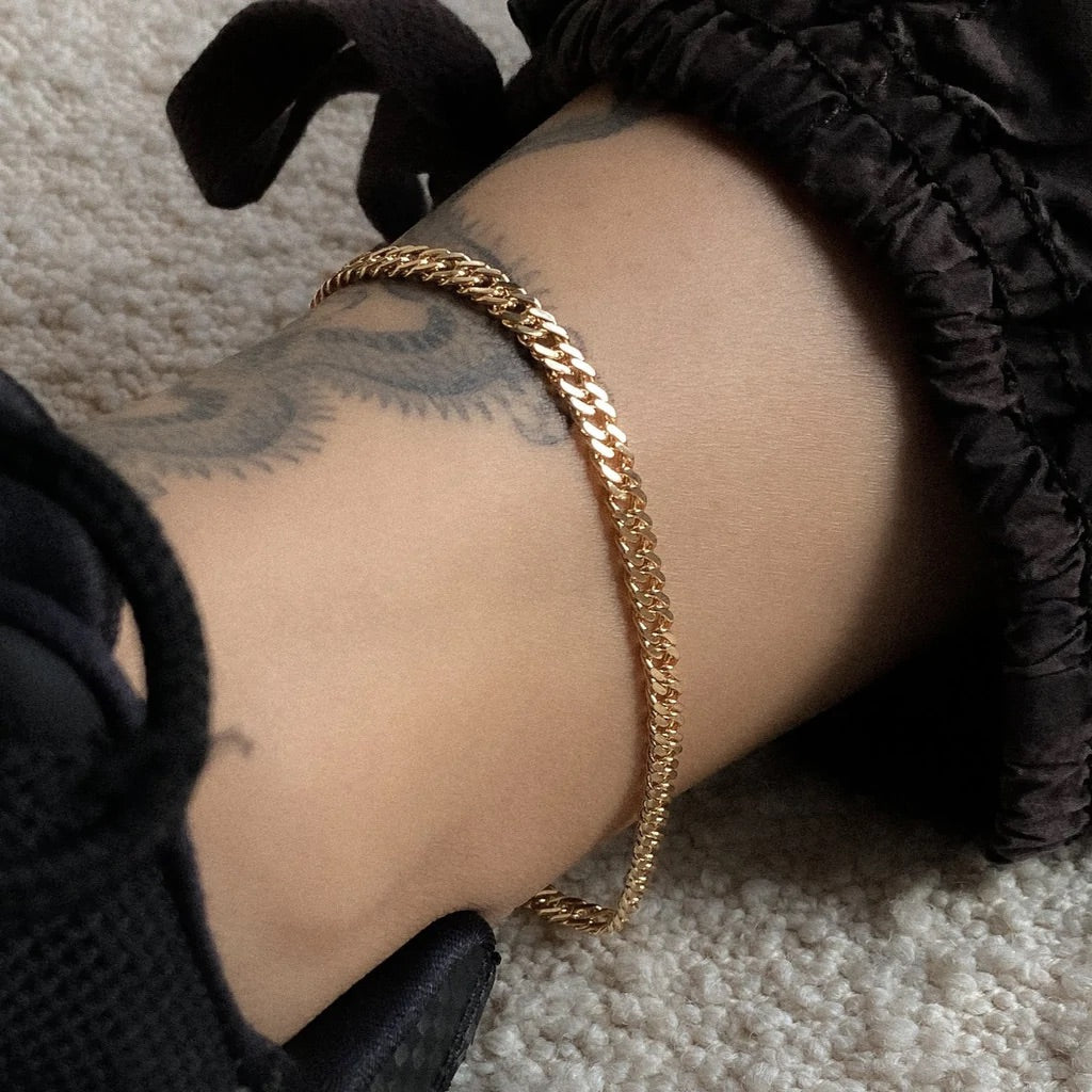 Cuban Link Anklet