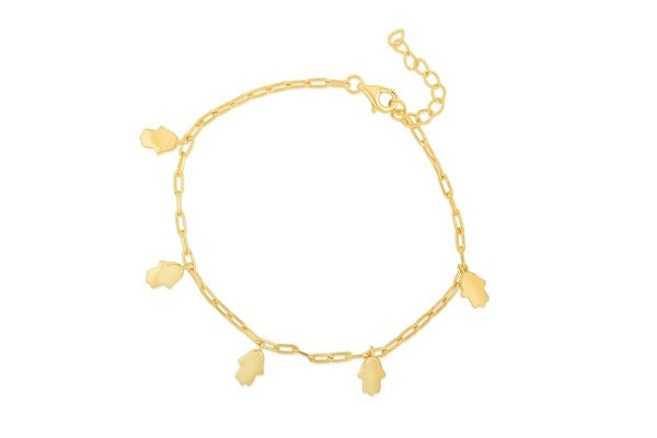 Hamsa Charm Bracelet