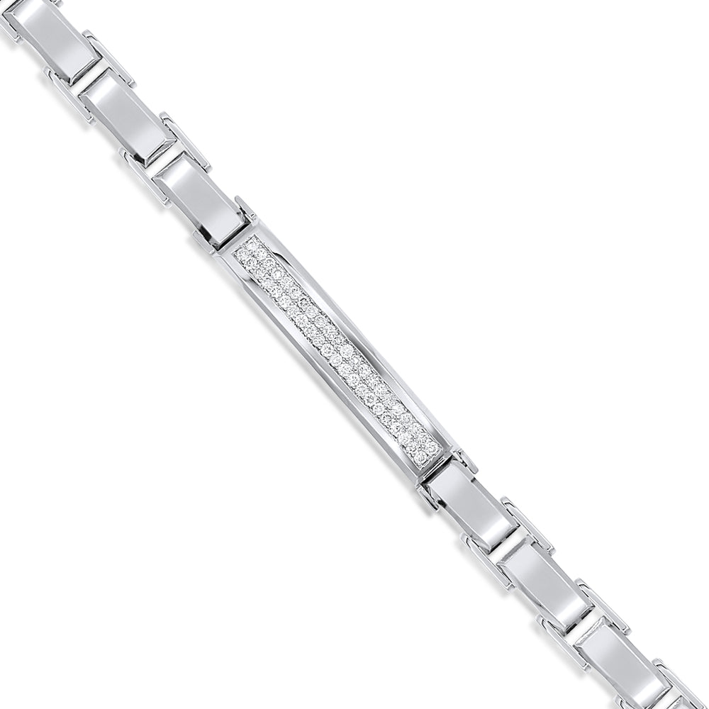 Diamond bracelet 18k white gold JN1896C