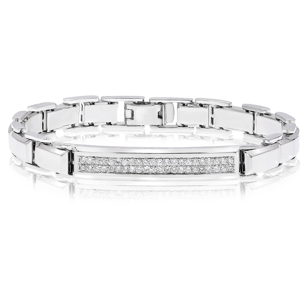 Diamond bracelet 18k white gold JN1896C