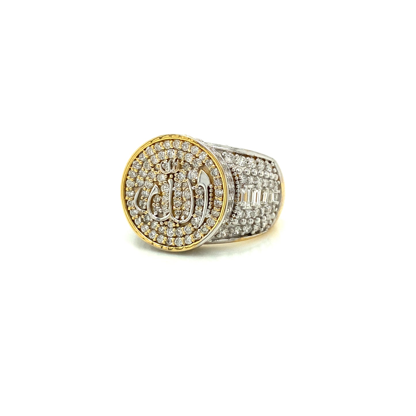 Men's diamond ring 14k yellow gold RY1132Y