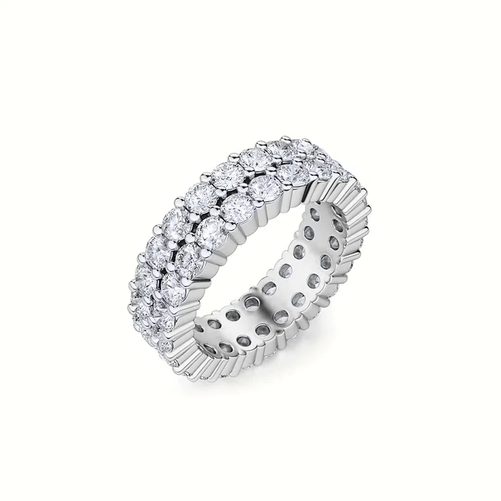 Two Layer Eternity Band