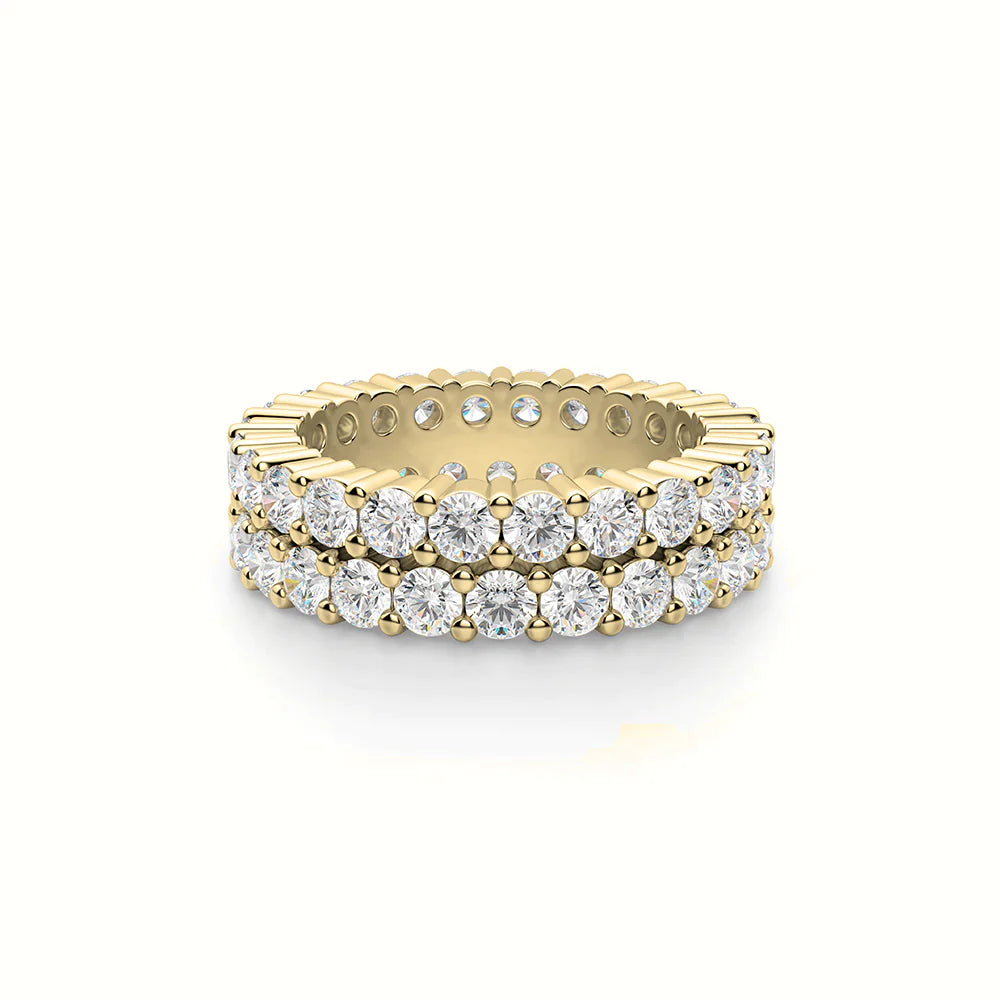 Two Layer Eternity Band