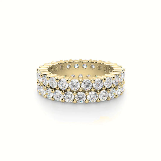 Two Layer Eternity Band