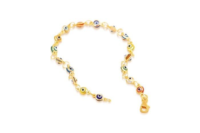 Evil eye bracelet BR300-054GP