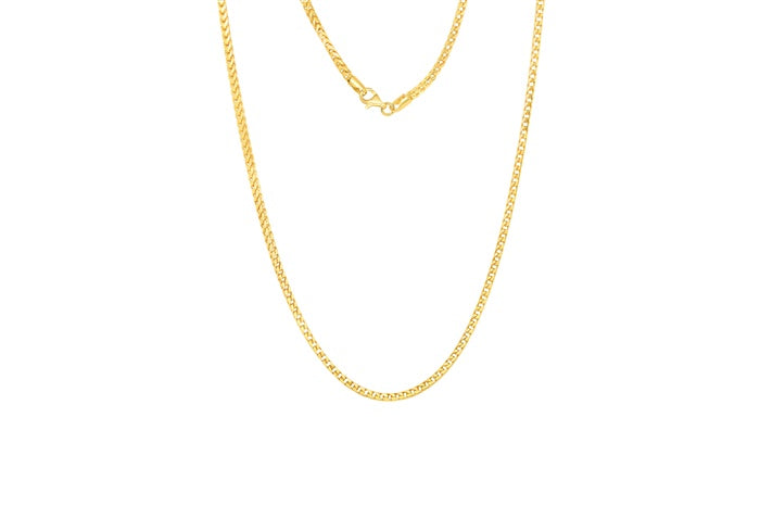 Solid franco necklace chain 1.7mm