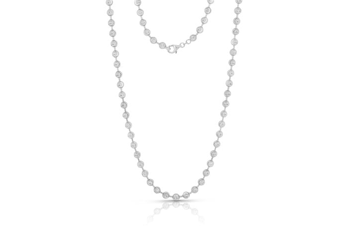 Moon cut necklace chain 5mm