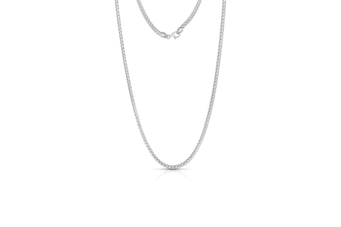 Solid franco necklace chain 3.4mm